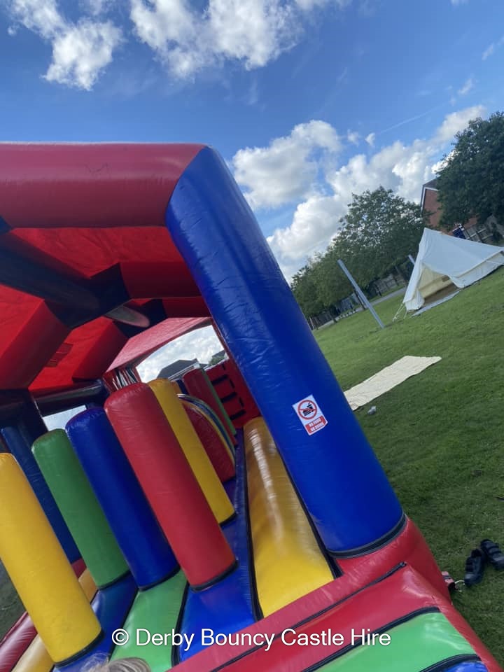 45ft Obstacle Course Hire | Inflatamania Bouncy Castle Hire